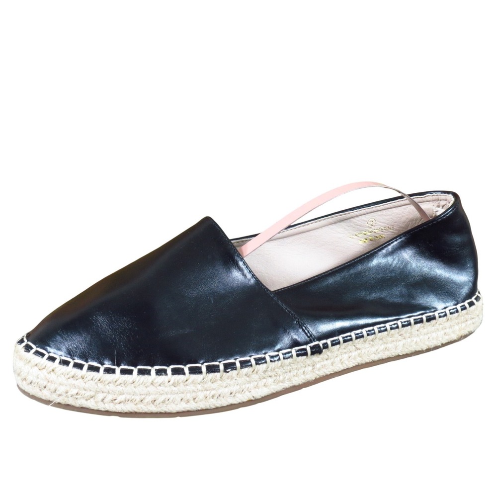 Rohb by Joyce Azria‎ Women's Size 9 Black Synthetic Espadrille Flats Casual Wear